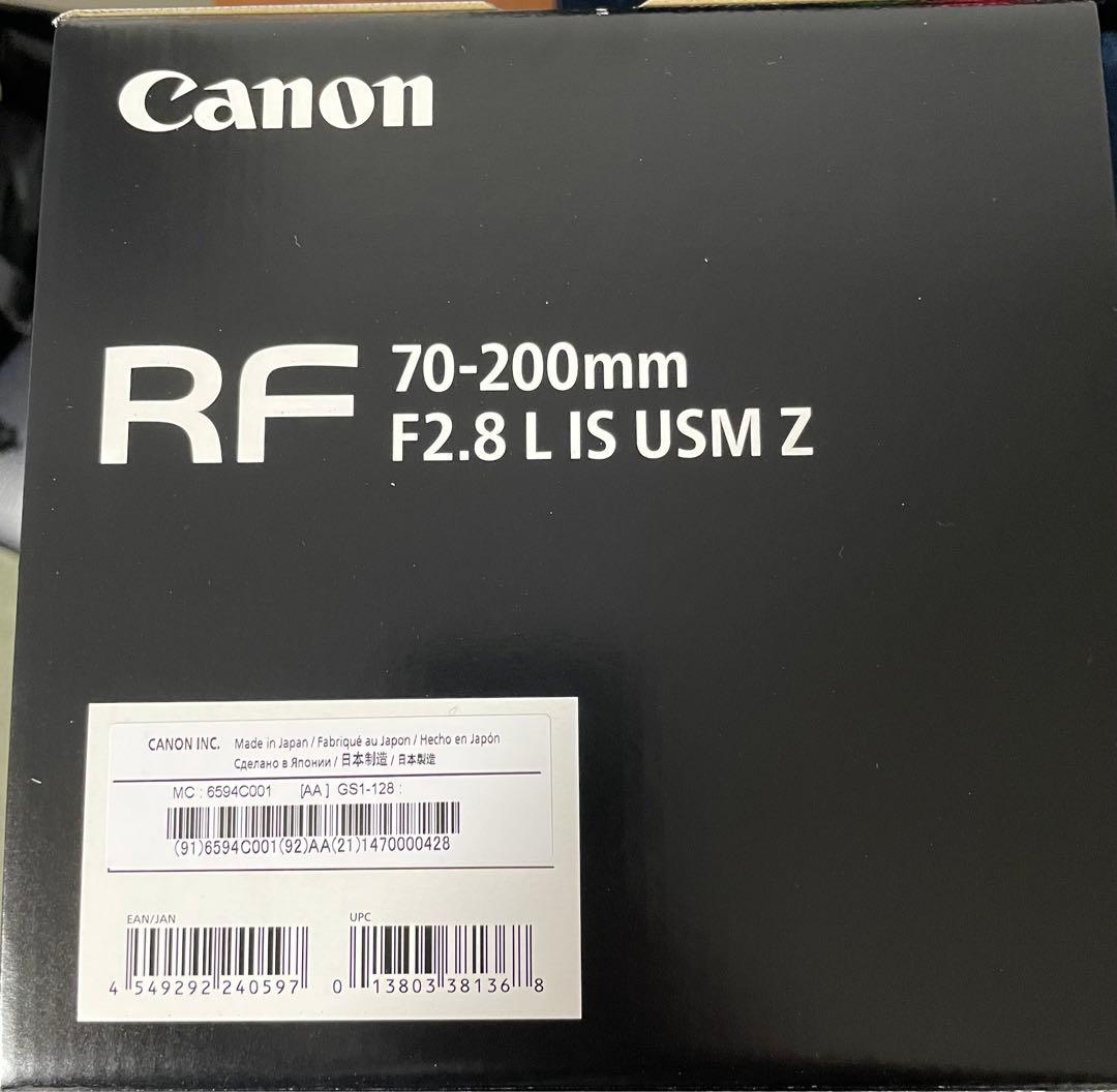 6日間の短期間出品Canon RF70-200mm F2.8L IS USM Z