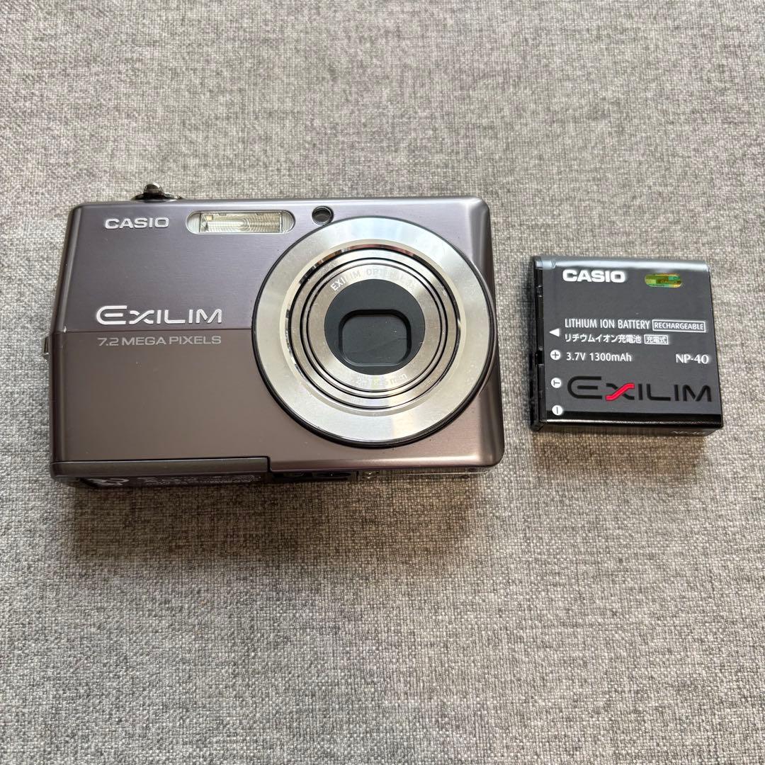CASIO EXILIM 7.2メガピクセル コンパクトデジタルカメラ