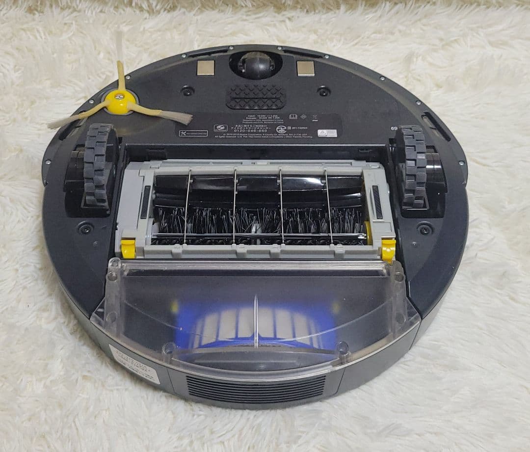 ロボット掃除機 グレー 充電ドック付き