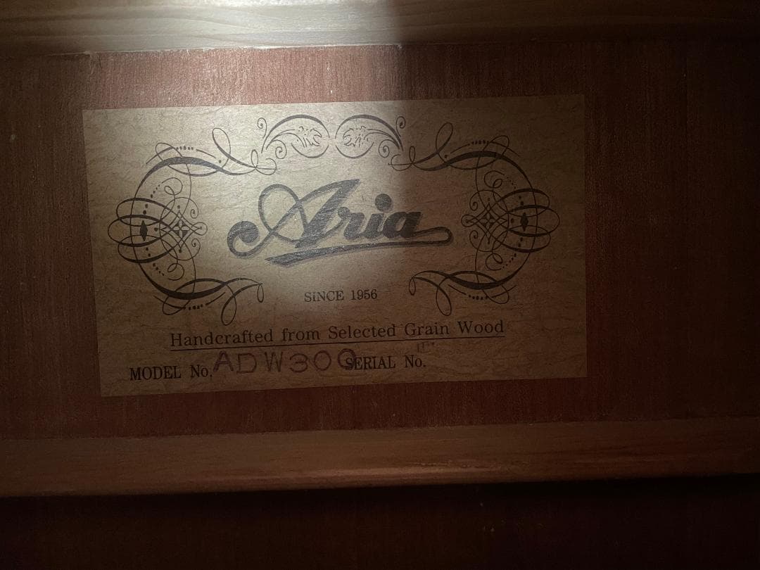 Aria ADW300 美品です