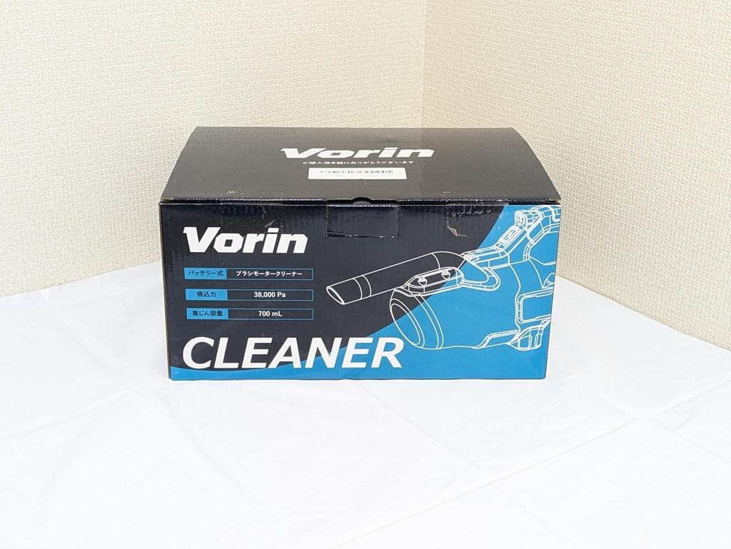 18V充電式 スティッククリーナー VORIN ノズル付き 2WAY 強力 軽量