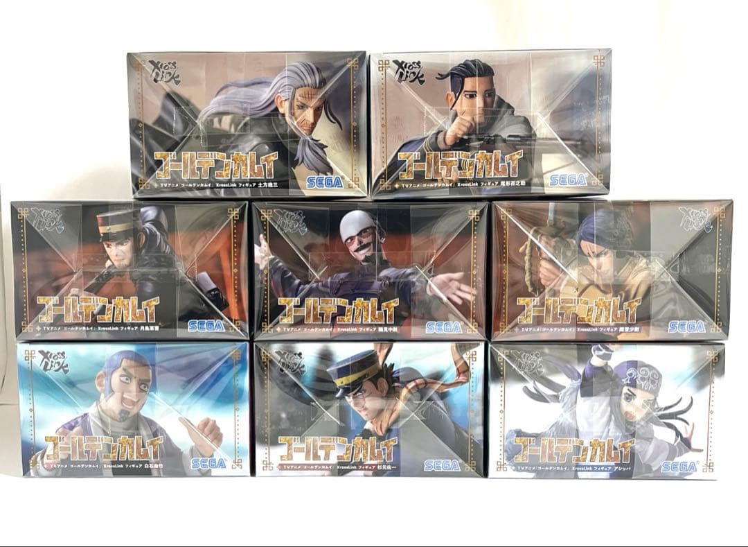 【未開封】ゴールデンカムイ XrossLinkフィギュア 8種セット