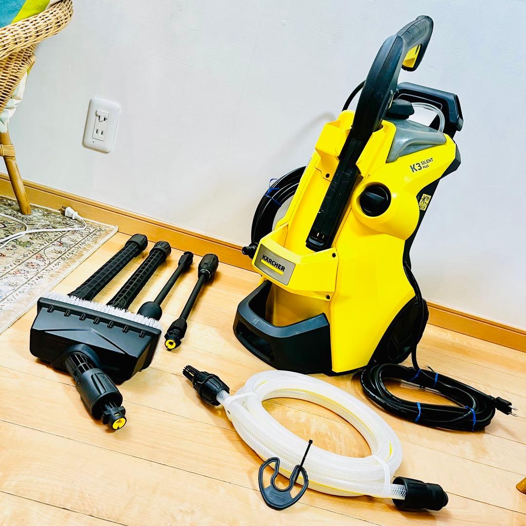 【未使用級】 ケルヒャー K3 サイレント プラス ベランダ 高圧洗浄機 西日本