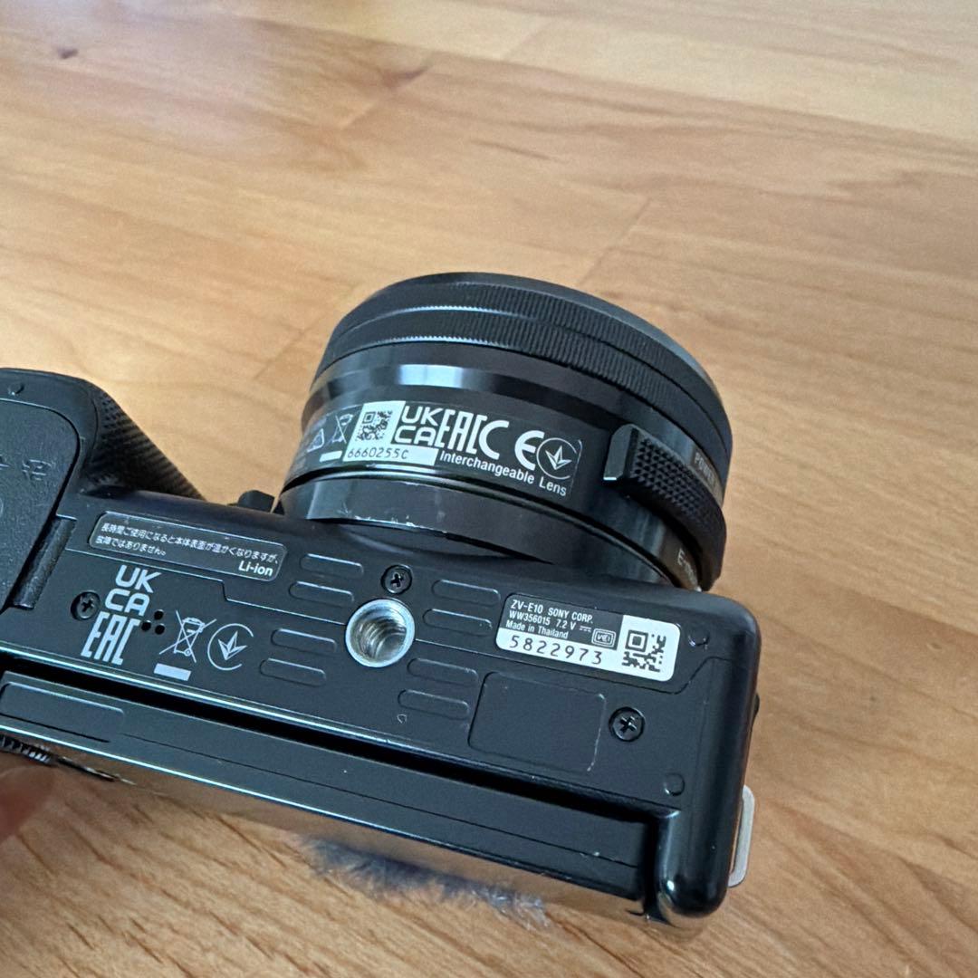 ZV-E10 SONY ミラーレスカメラ レンズ付き