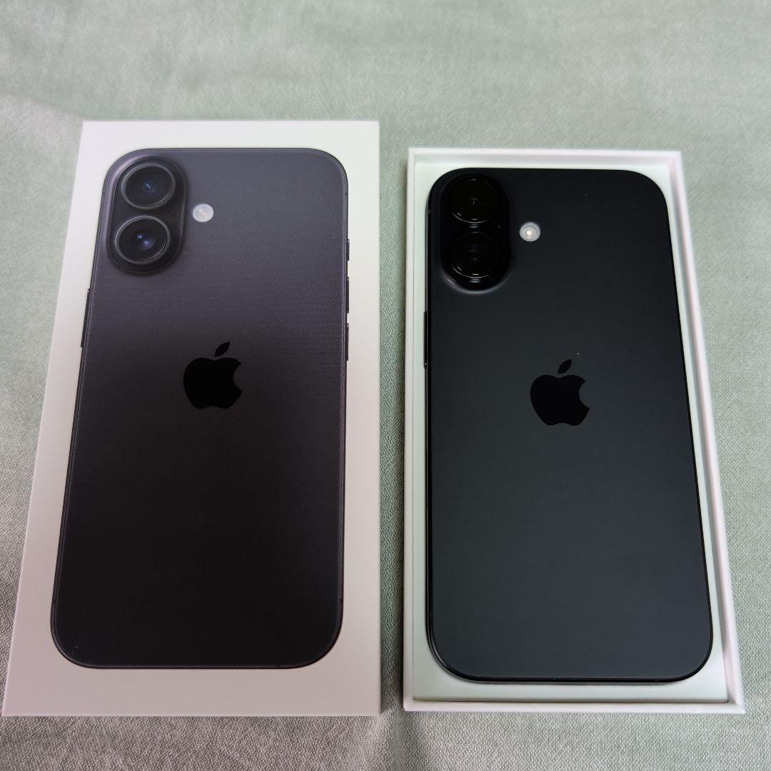 iPhone16128GB ブラック　シムフリー残債なし
