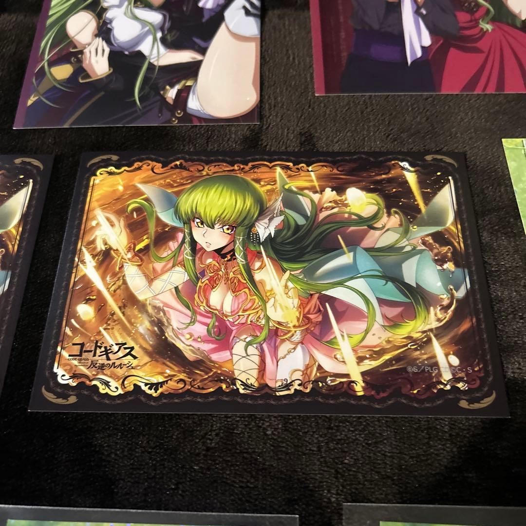 コードギアス Ｃ.Ｃ. ルルーシュ スザク ユーフェミア 缶バッジ 特典