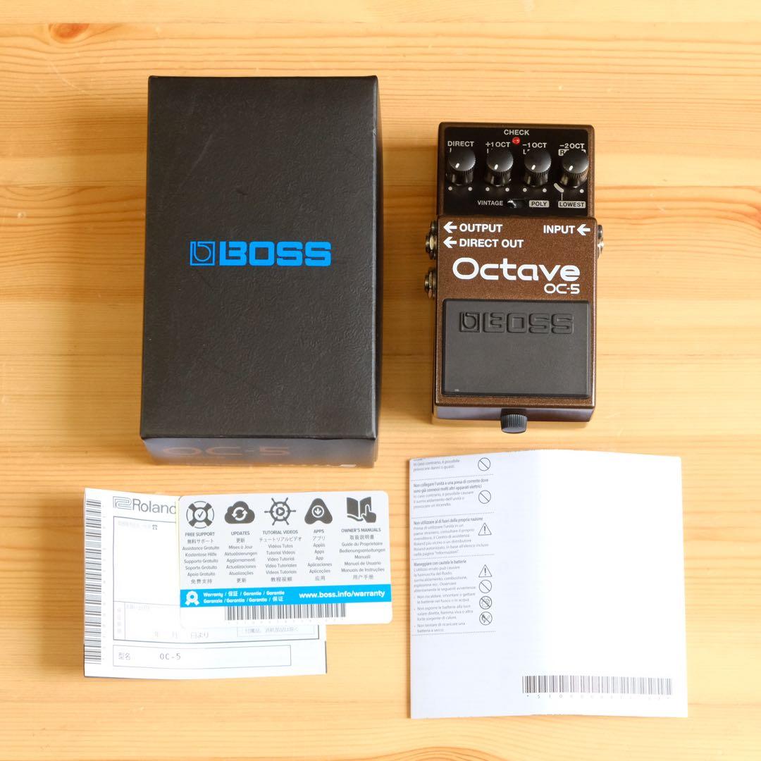 BOSS OC-5 Octave ■美品・付属品完備