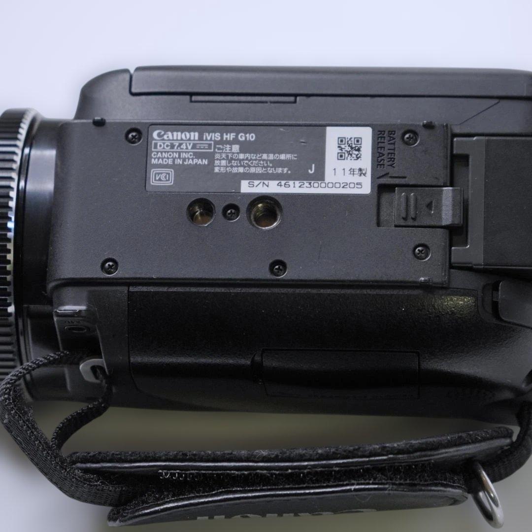 【美品】ビデオカメラ◆Cannon iVIS HF G10◆セット