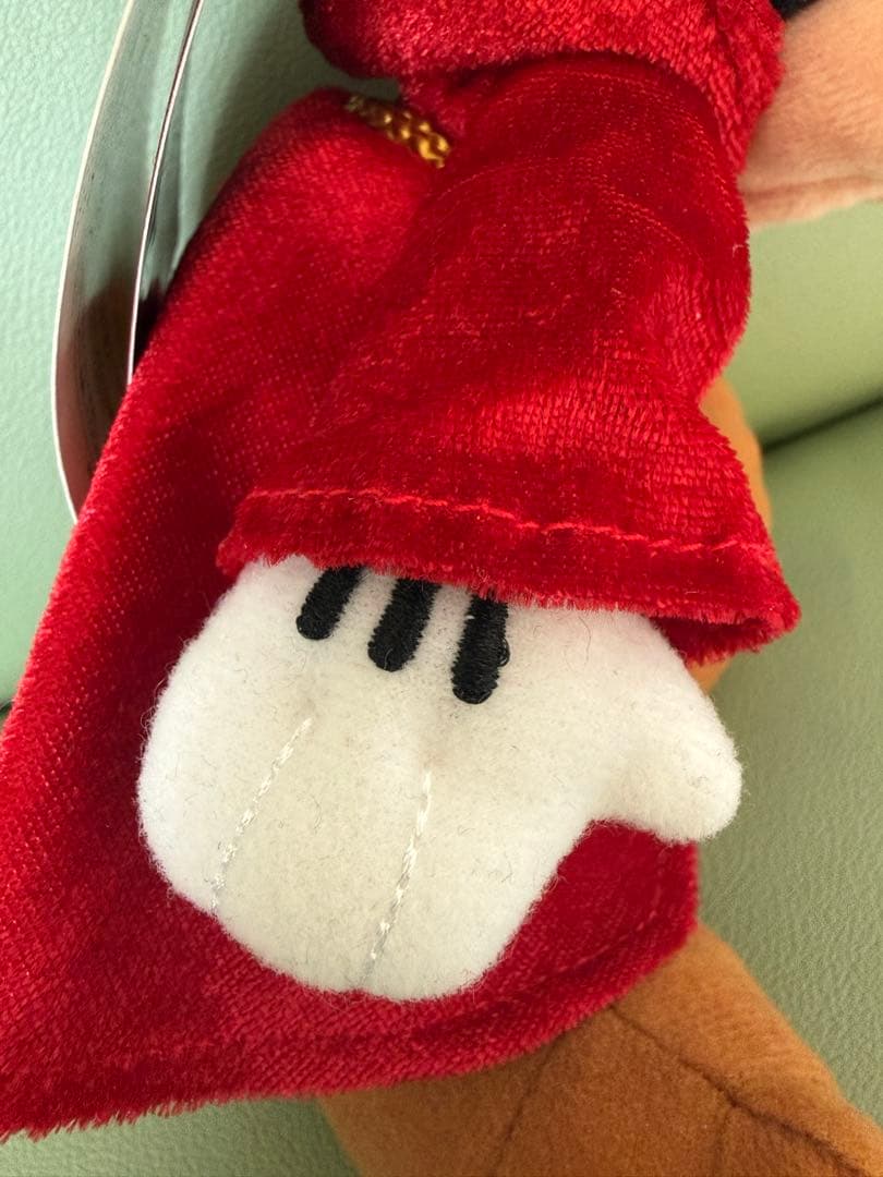 ディズニー　ミッキー　ファンタジア　ぬいぐるみバッジ