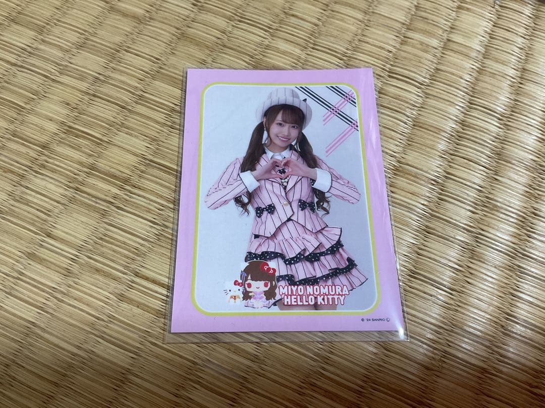 SKE48 野村実代　フライヤー、生写真、缶バッジ、トレカセット