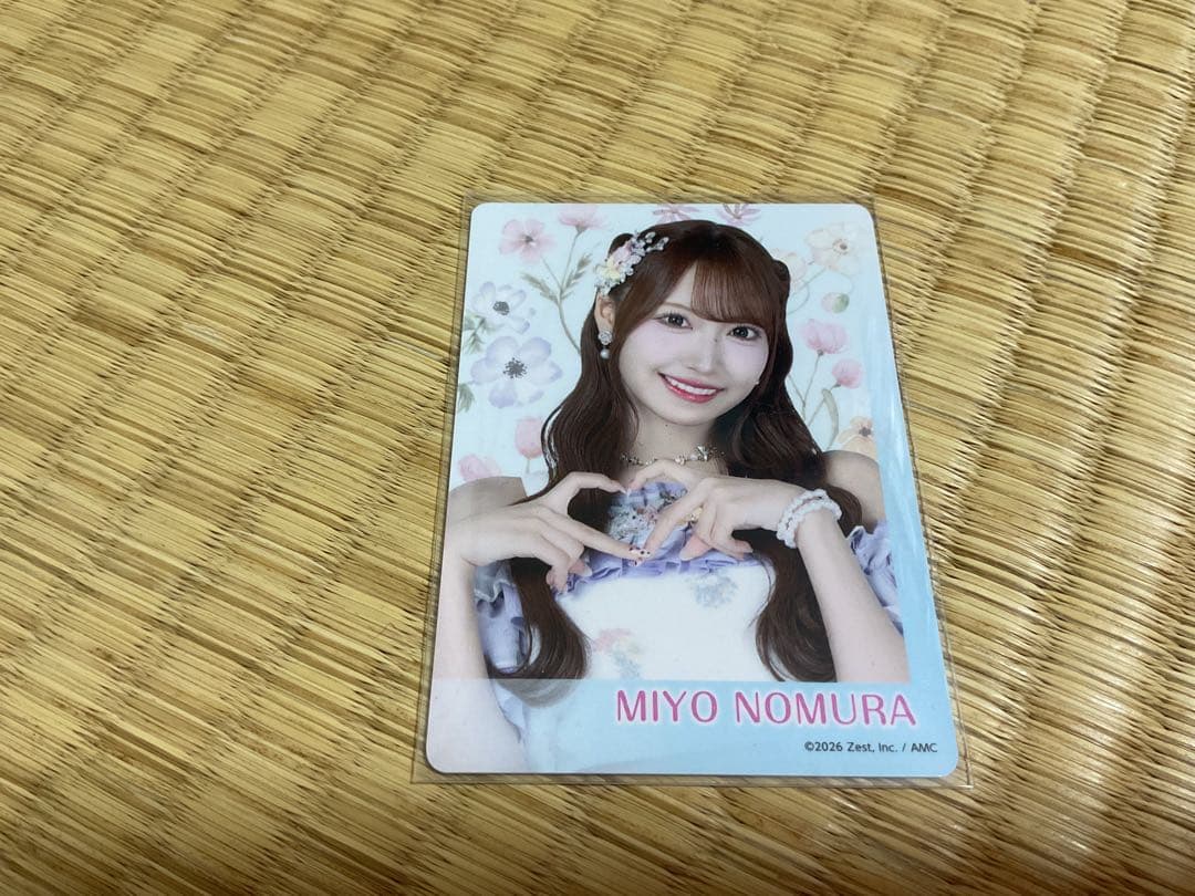 SKE48 野村実代　フライヤー、生写真、缶バッジ、トレカセット