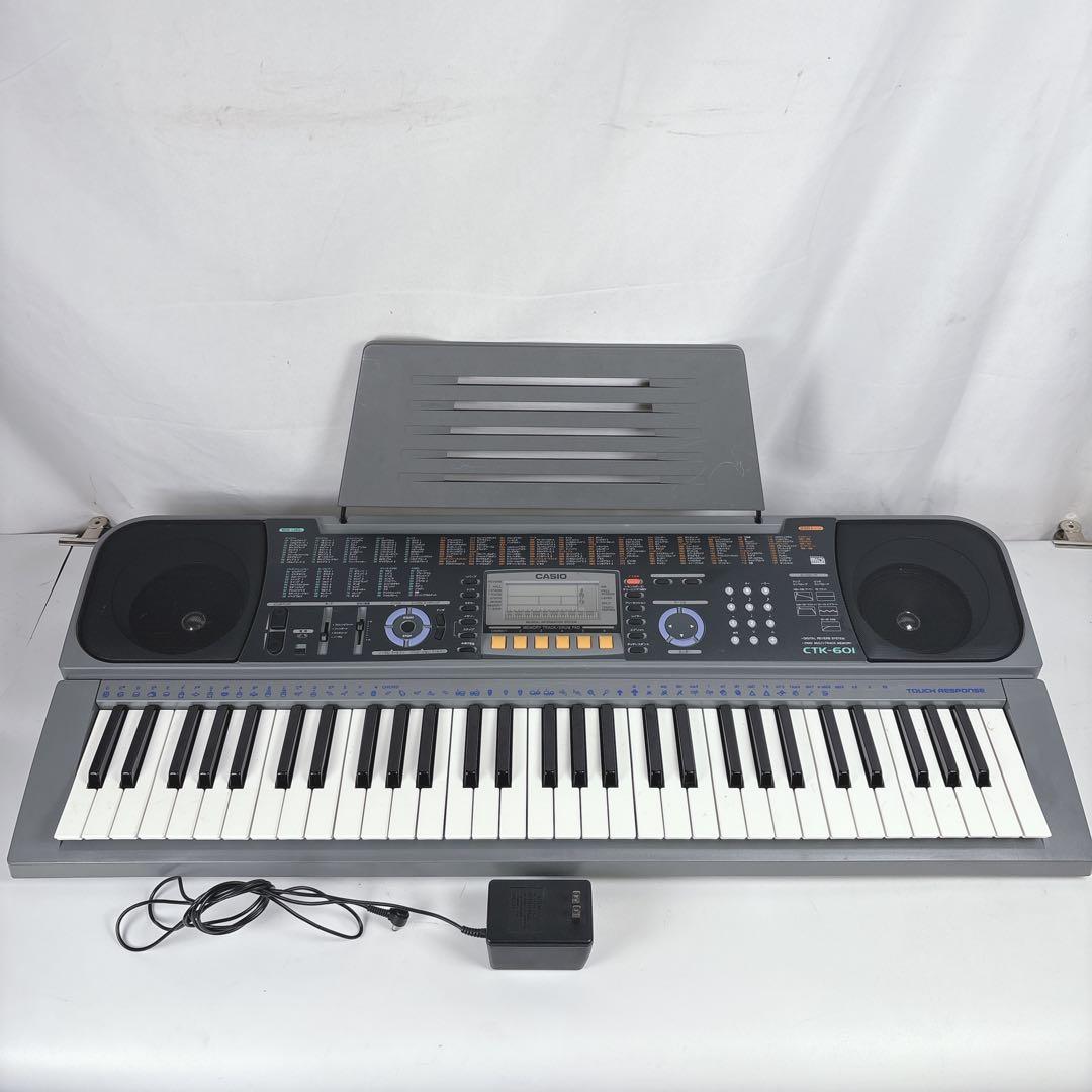 CASIO CTK-601 電子キーボード ソフトケース付属 カシオ
