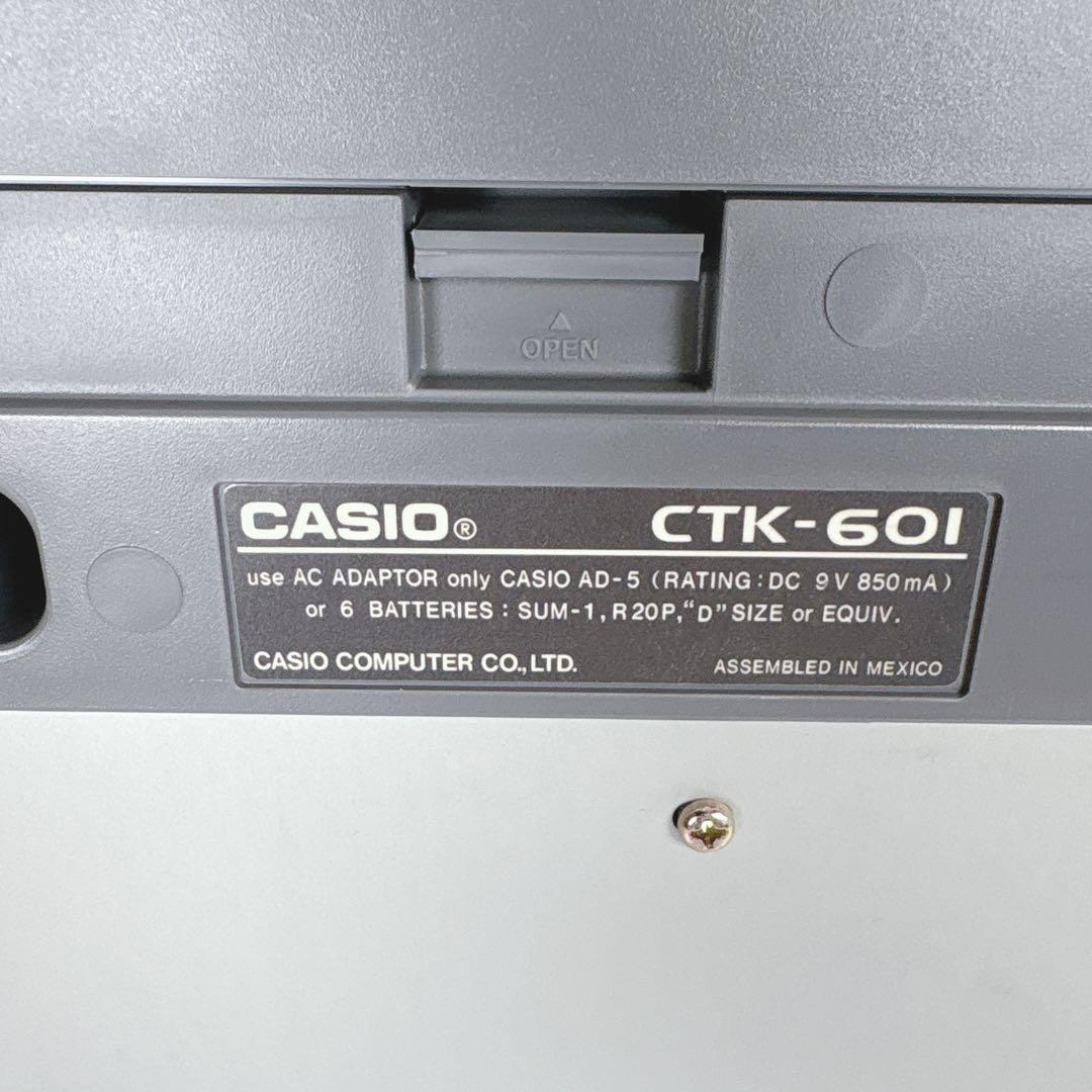 CASIO CTK-601 電子キーボード ソフトケース付属 カシオ
