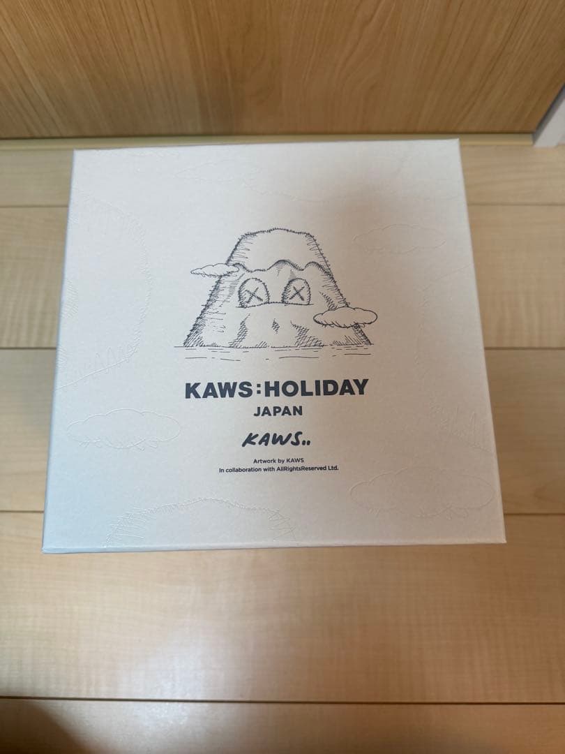 KAWS カウズ HOLIDAY JAPAN FUJI 富士山 グレー 箱入り