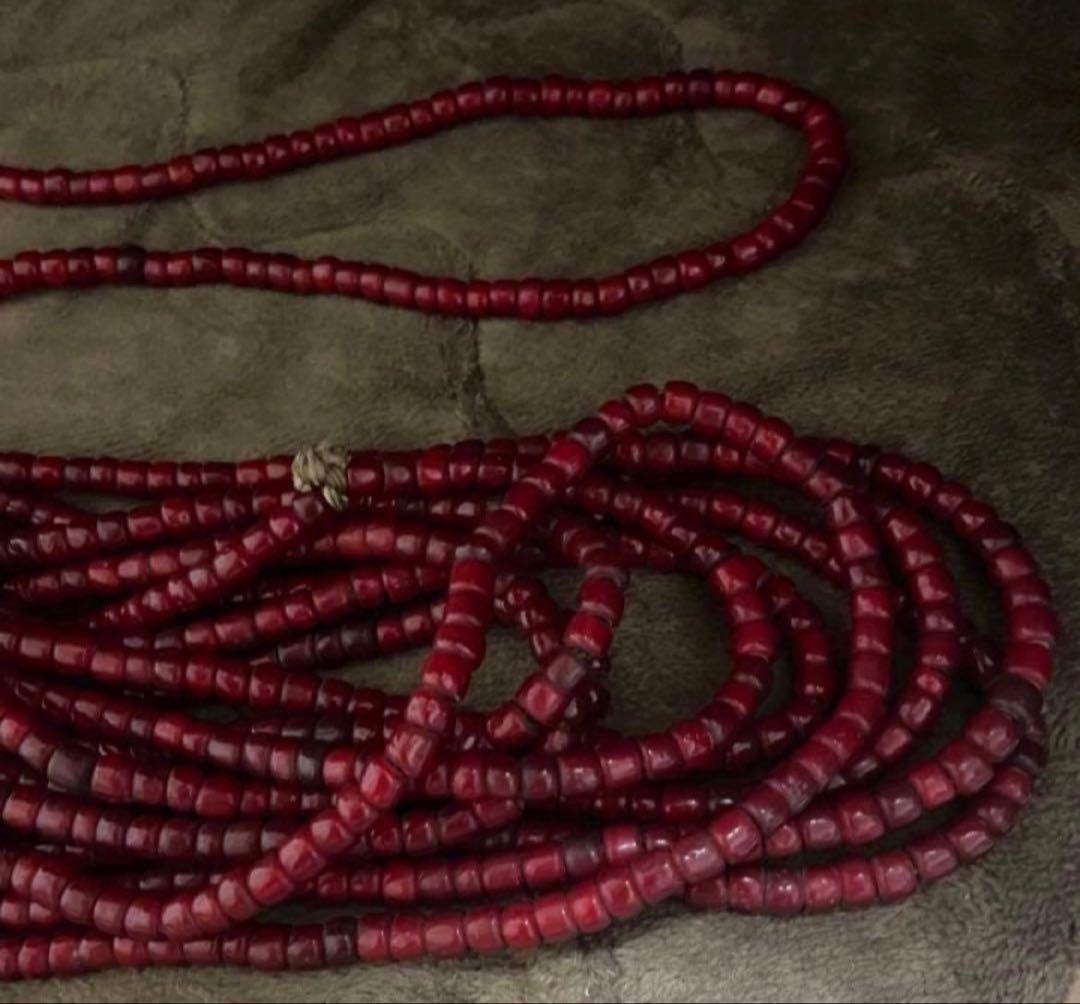 ★激血赤ビンテージホワイトハーツ★ イーグルやフェザーのカスタムに。アンティーク