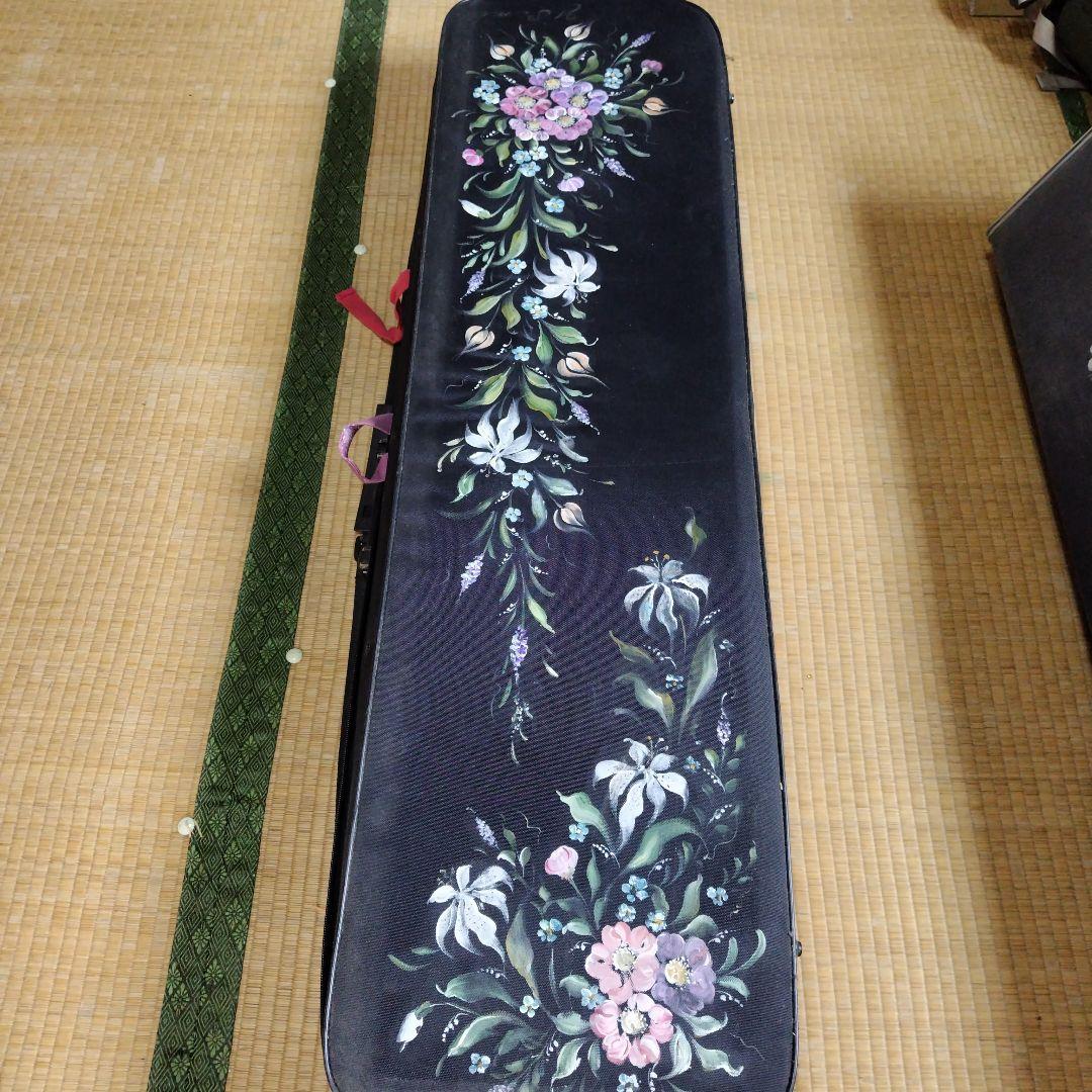 【引取り限定】三味線本体 亀裂あり 白色