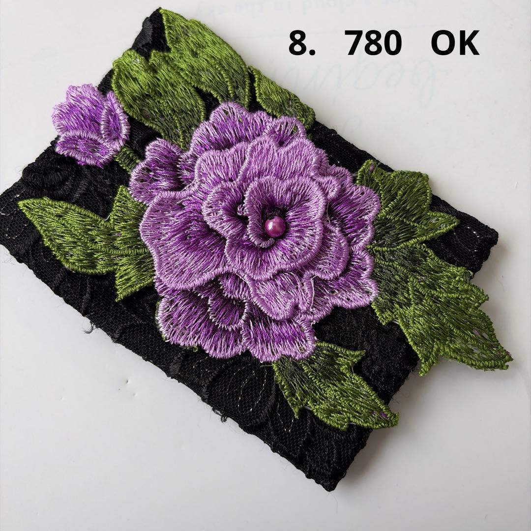 reonyan様黒6枚、青薔薇5枚