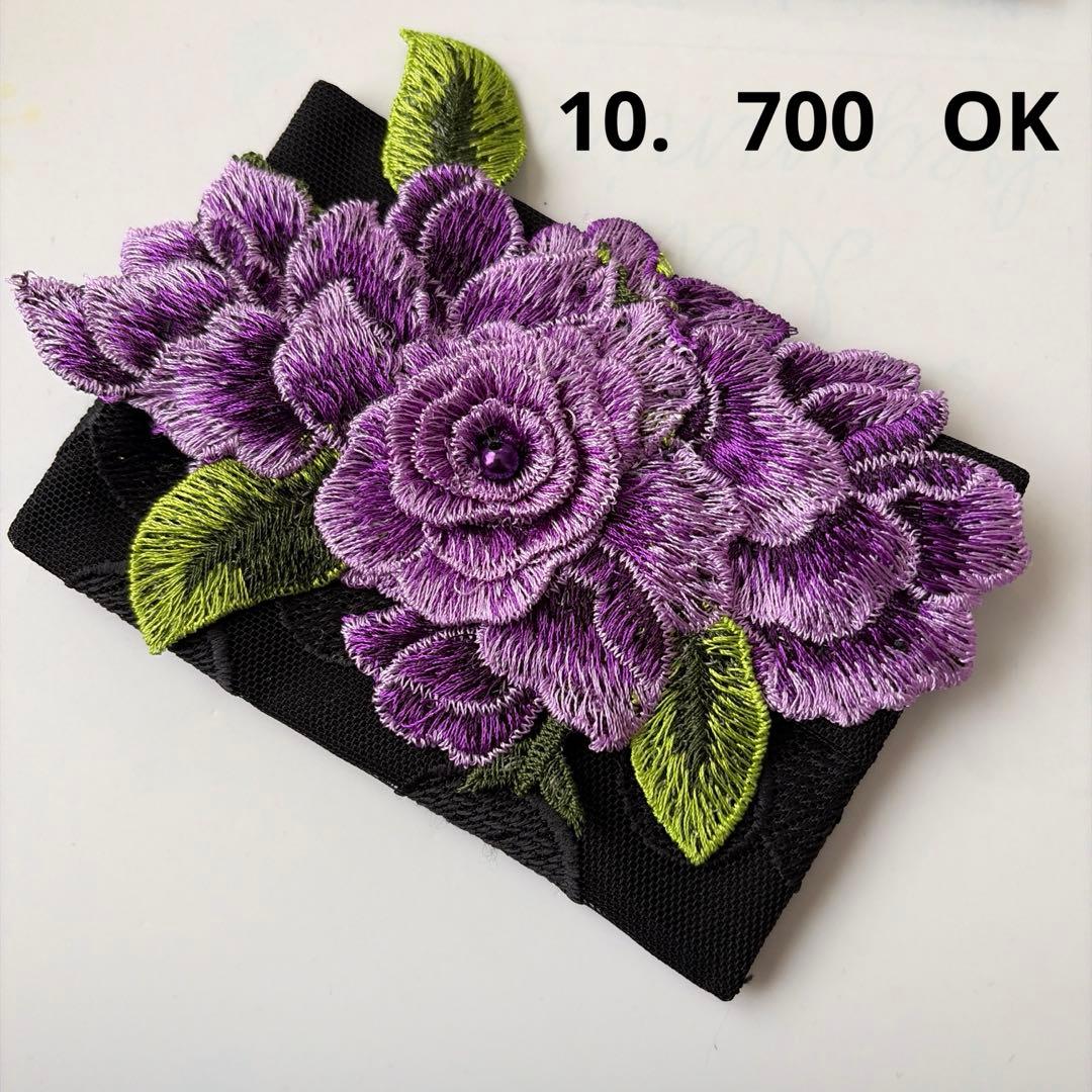 reonyan様黒6枚、青薔薇5枚