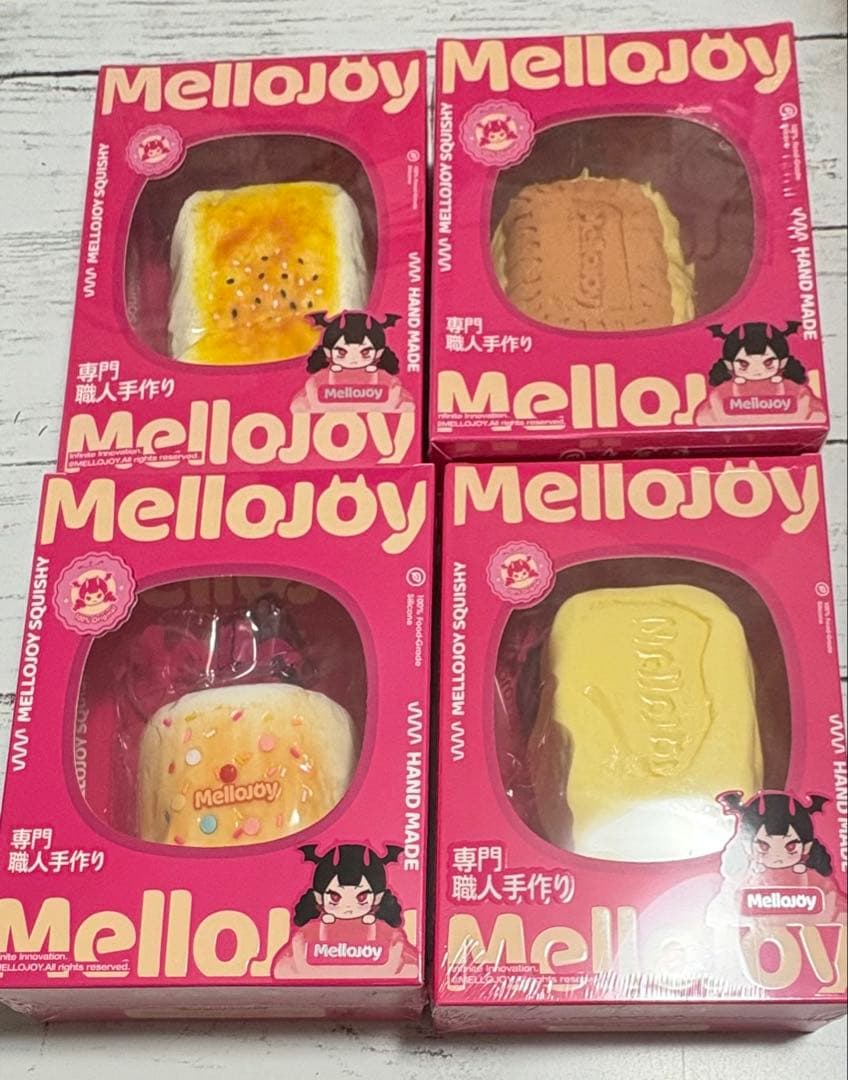 新品未開封　メロジョイ 16個セット　mellojoy スクイーズ