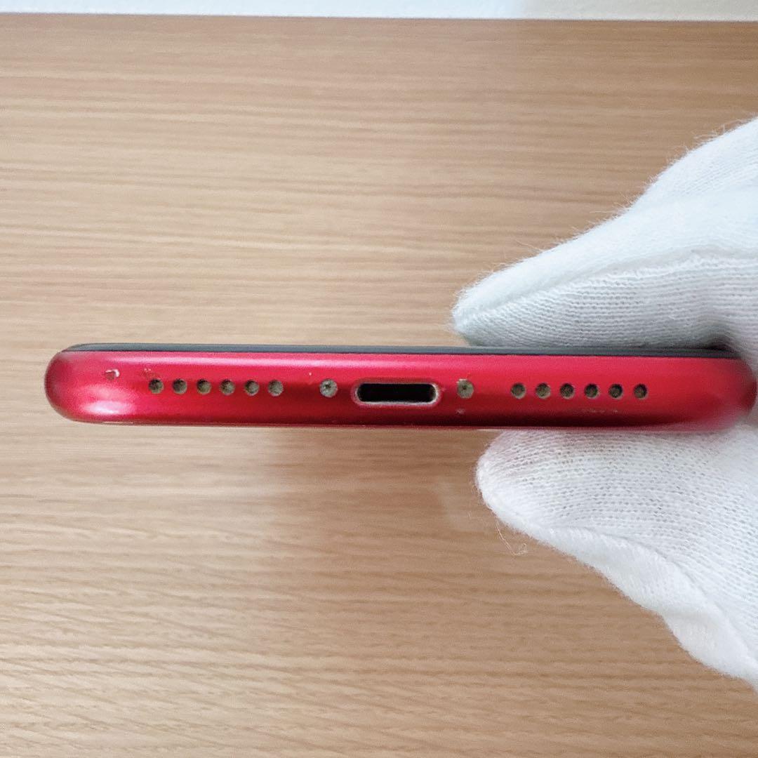 iPhone ⅩR 64GB レッド SIMフリー バッテリ82%【本体のみ】