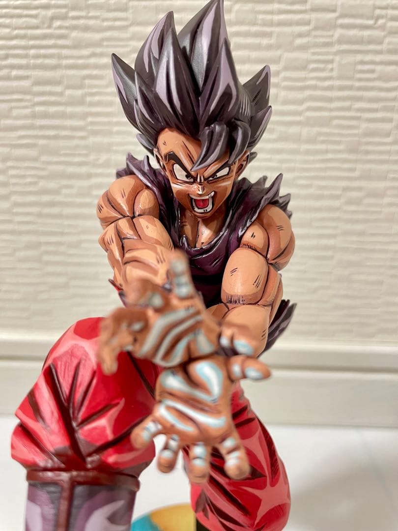 ドラゴンボール フィギュア 孫悟空 界王拳風 リペイント 二次元塗装