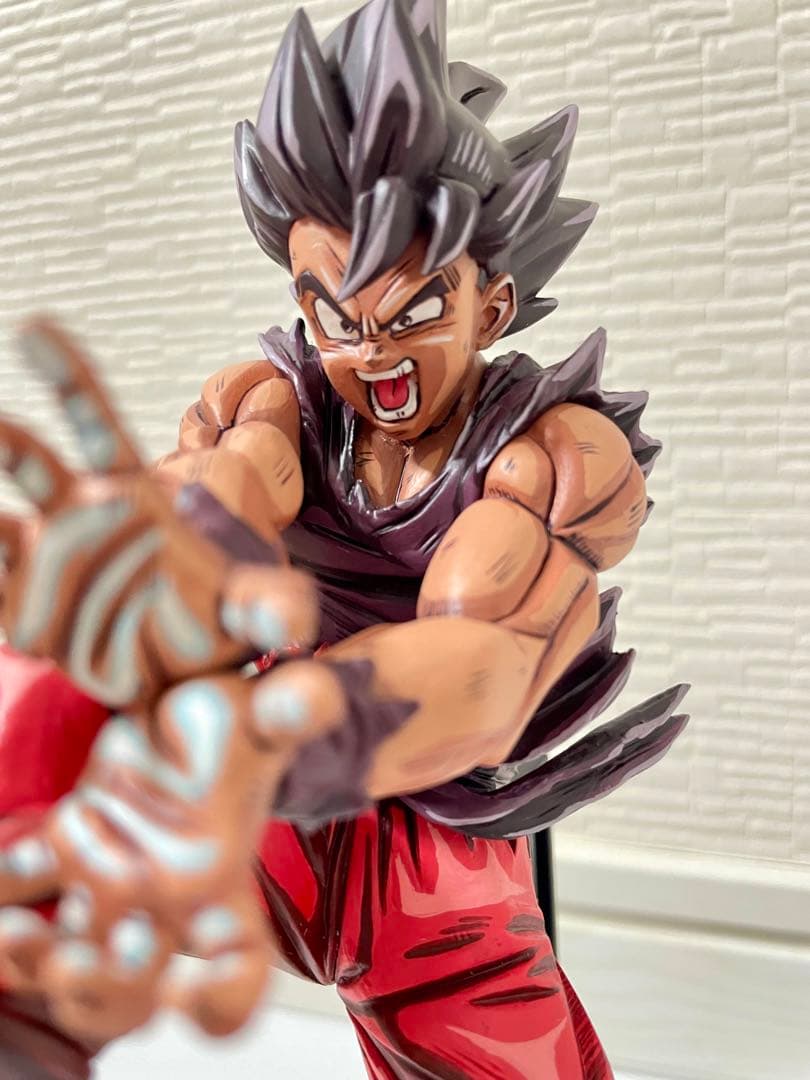 ドラゴンボール フィギュア 孫悟空 界王拳風 リペイント 二次元塗装