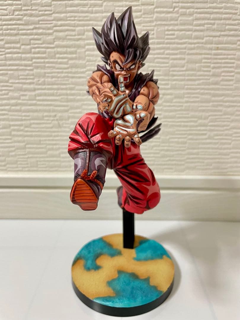 ドラゴンボール フィギュア 孫悟空 界王拳風 リペイント 二次元塗装