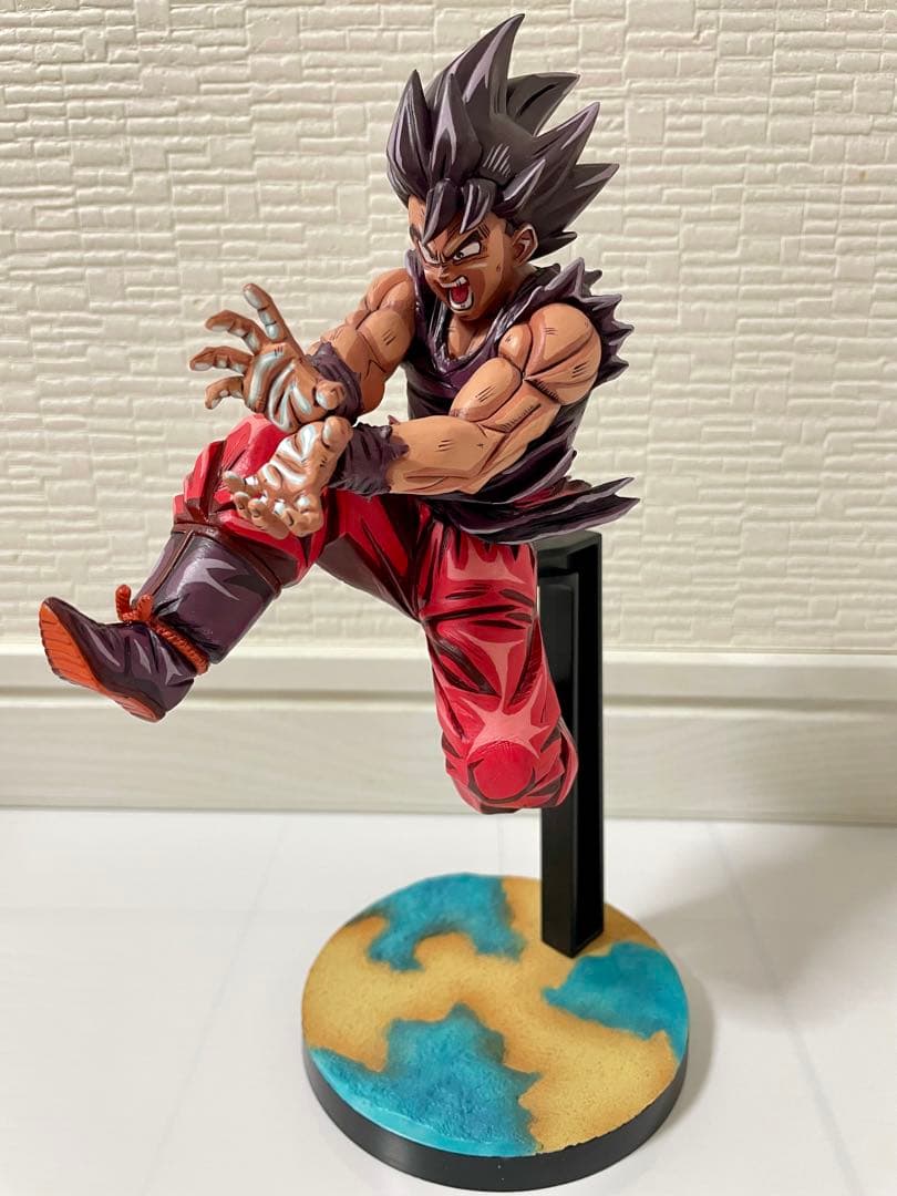 ドラゴンボール フィギュア 孫悟空 界王拳風 リペイント 二次元塗装