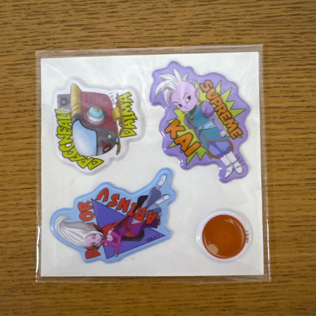 ぷっくりシール全7種コンプリート ドラゴンボールDAIMAコラボセット