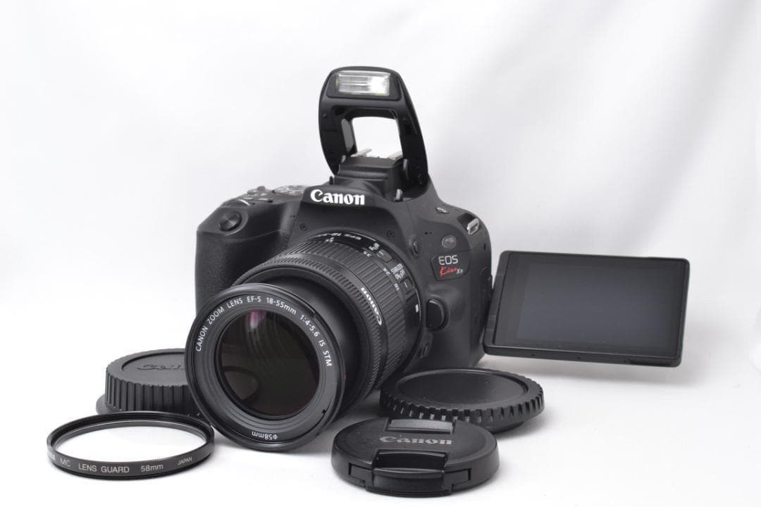 ■美品 S数7,950回 ■ キャノン　Canon Kiss X9 レンズキット