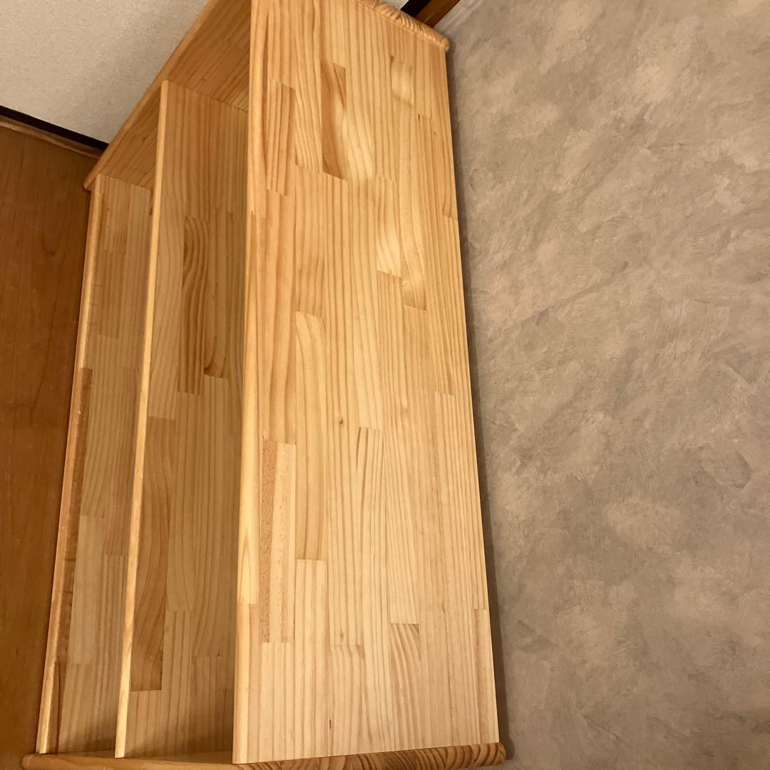 ブロック社　白木棚　小