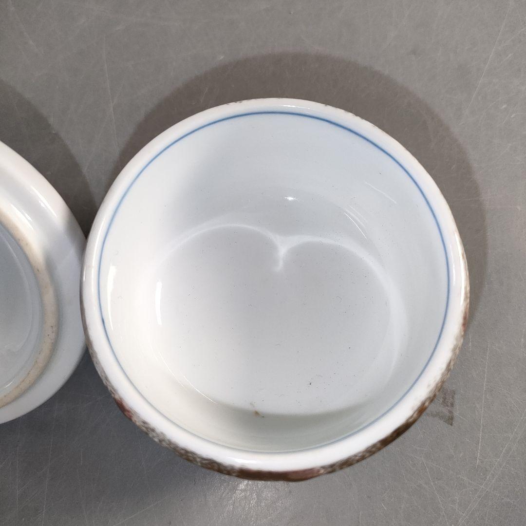 A1376-1/豊前吉右衛門窯/永末吉右衛門/金彩唐草文蓋付小鉢6客/懐石道具/