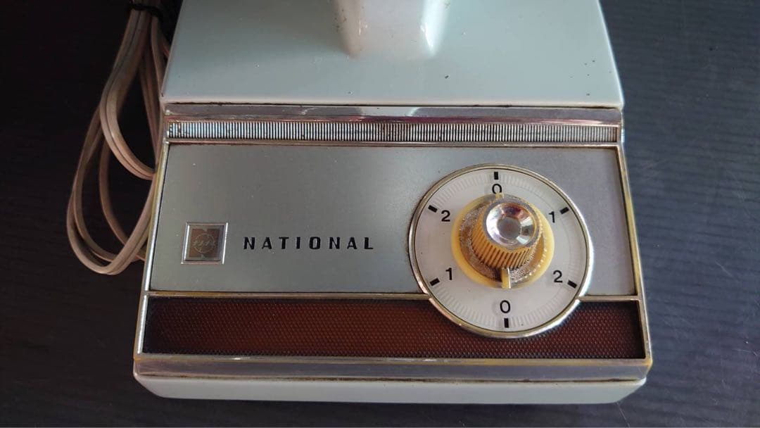【レトロ】NATIONAL 扇風機 E-30CE（中古品）