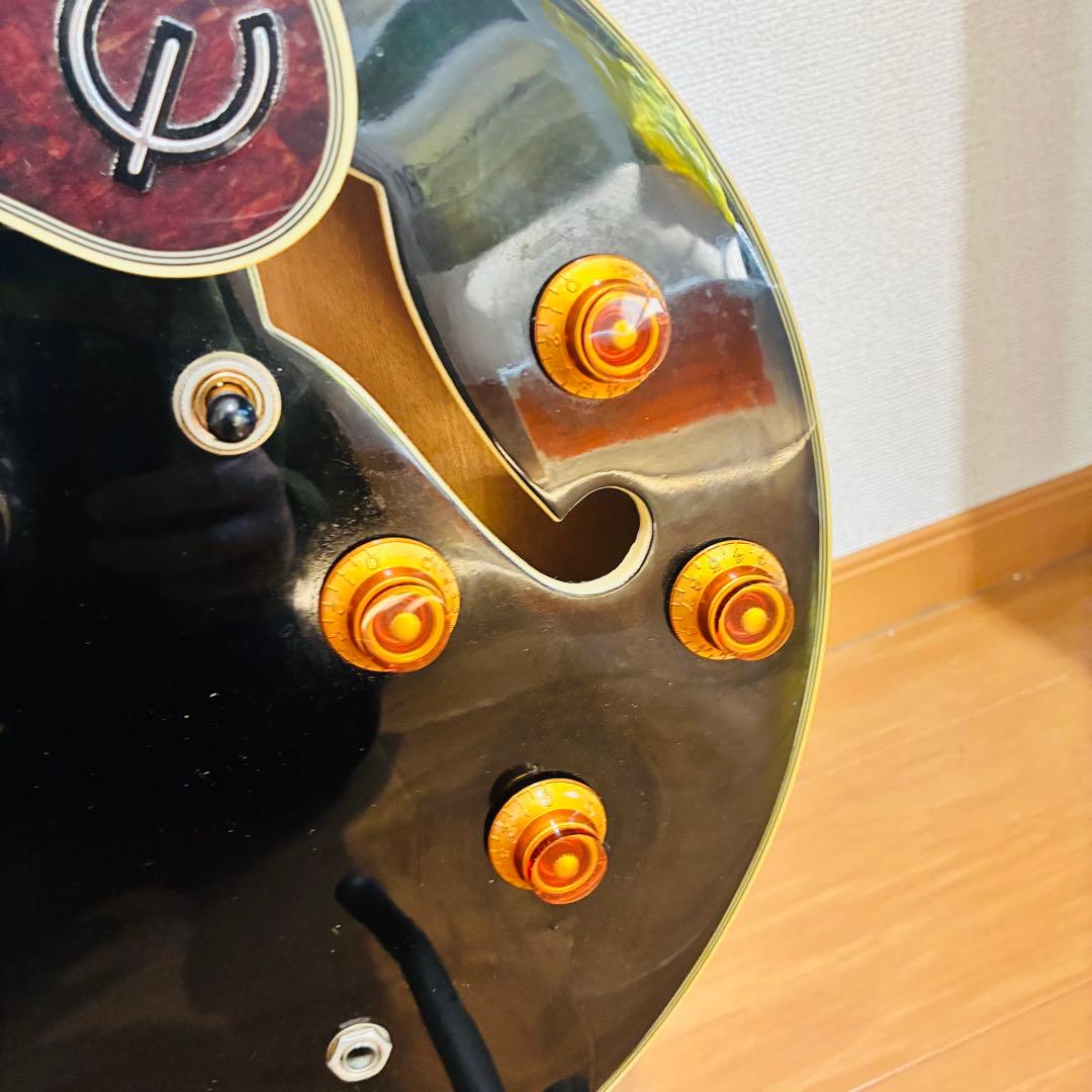 Epiphone Sheraton-II Pro【動作確認済】ブラック セミアコ