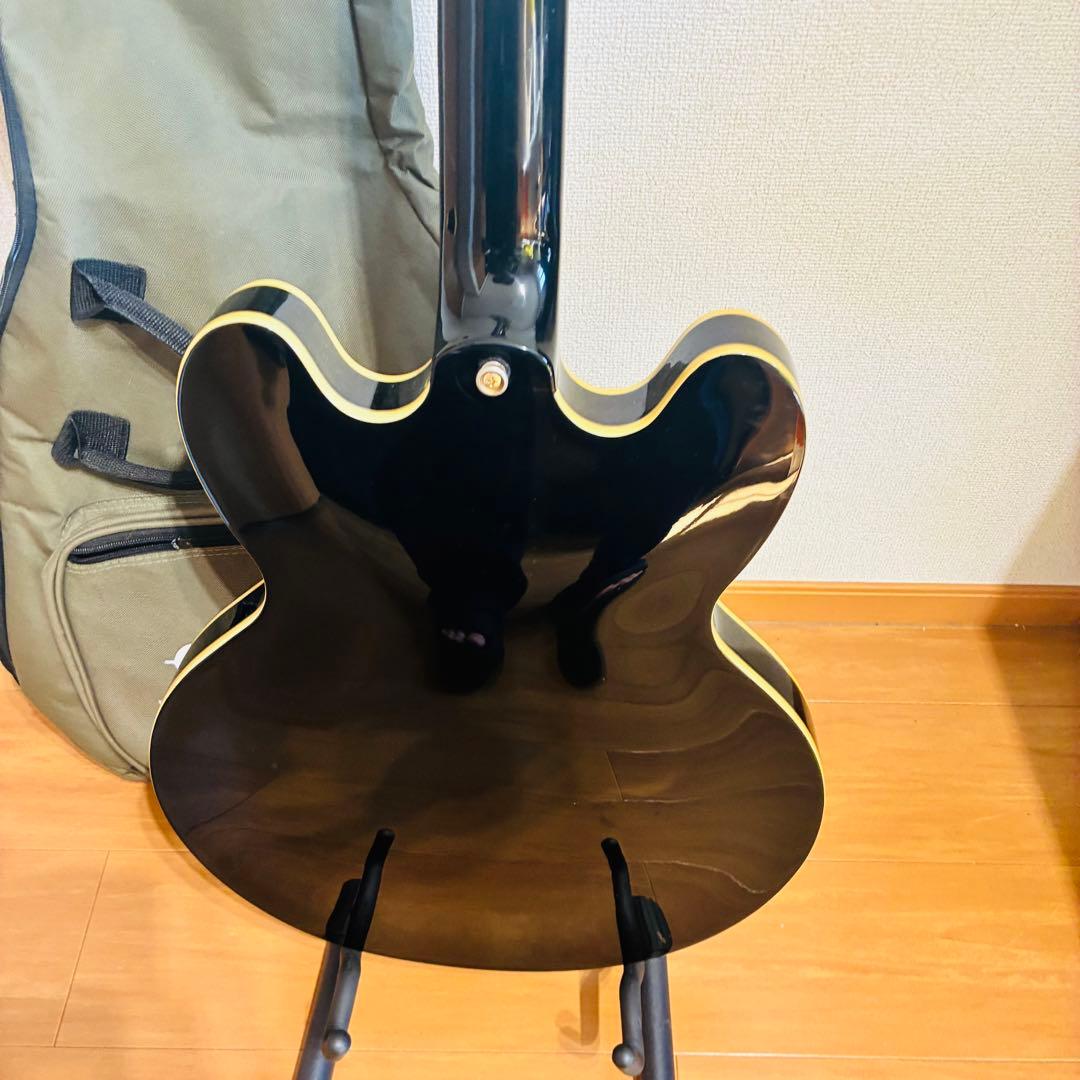 Epiphone Sheraton-II Pro【動作確認済】ブラック セミアコ