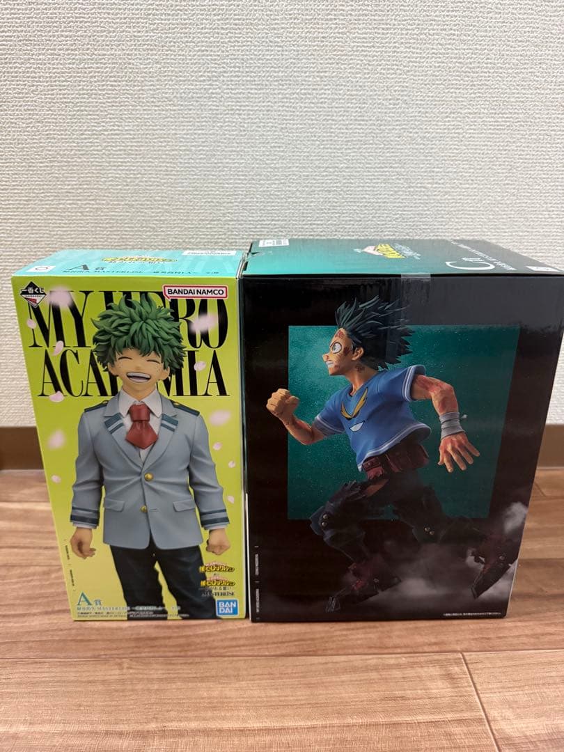 僕のヒーローアカデミア 緑谷出久 A賞C賞フィギュアセット
