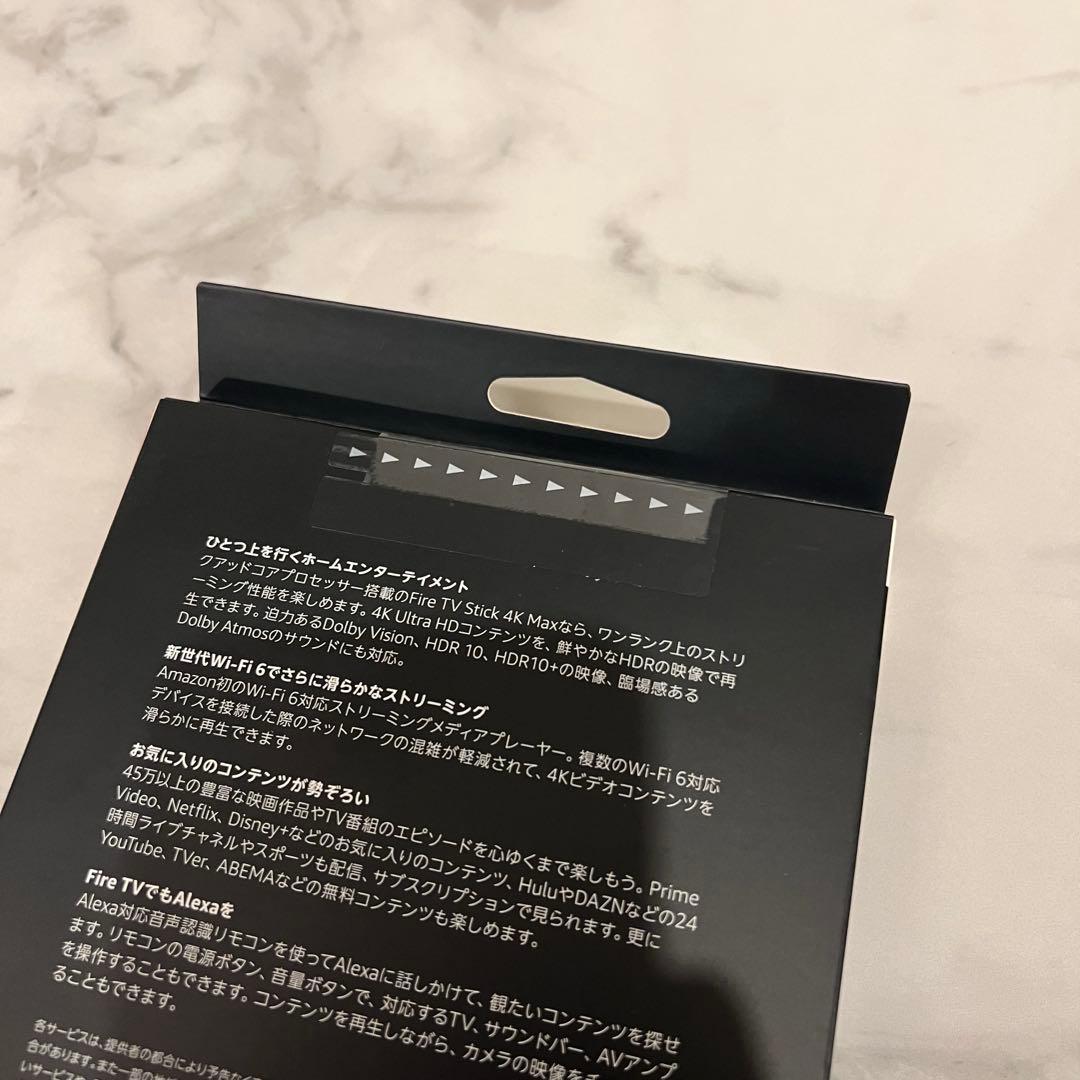 第3世代 Amazon FireTV Stick 4K Max 新品