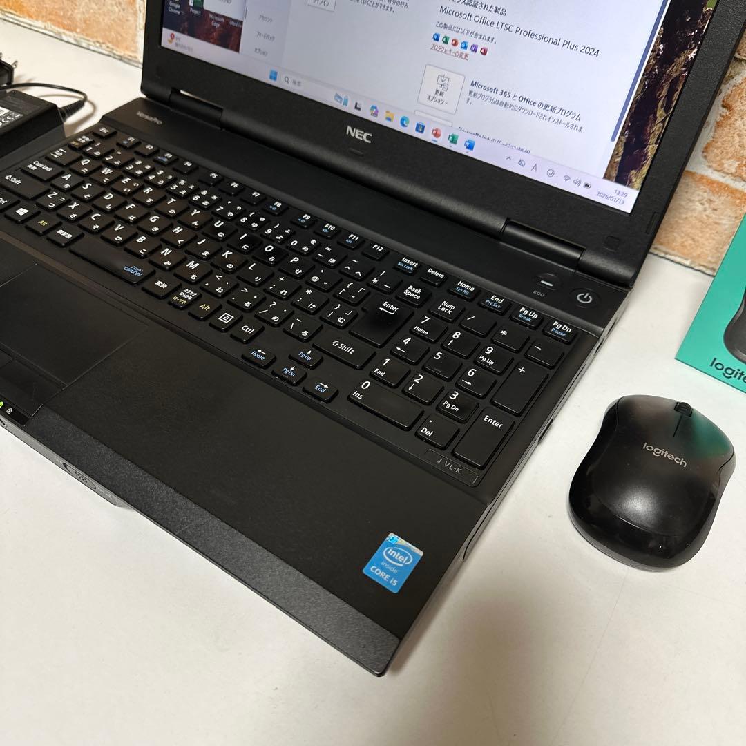 NECノート PC Core i5 SSD Windows11 オフィス付き