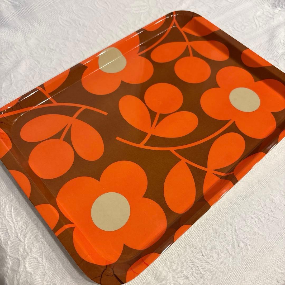 新品未使用品　Orla Kiely オーラカイリー　トレー　2枚セット