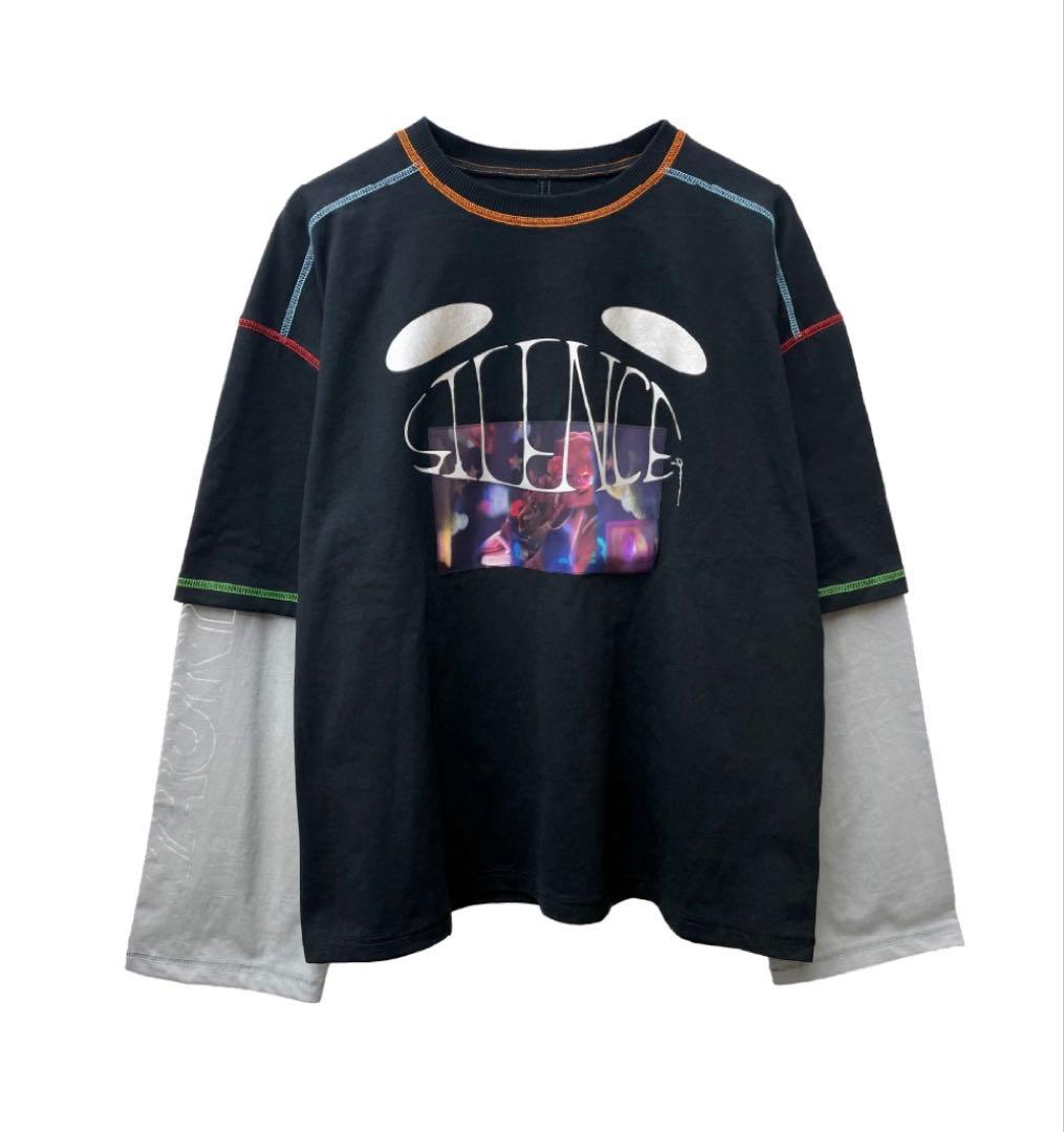 vaundy Logo Layered T-shirt BLACK Lサイズ