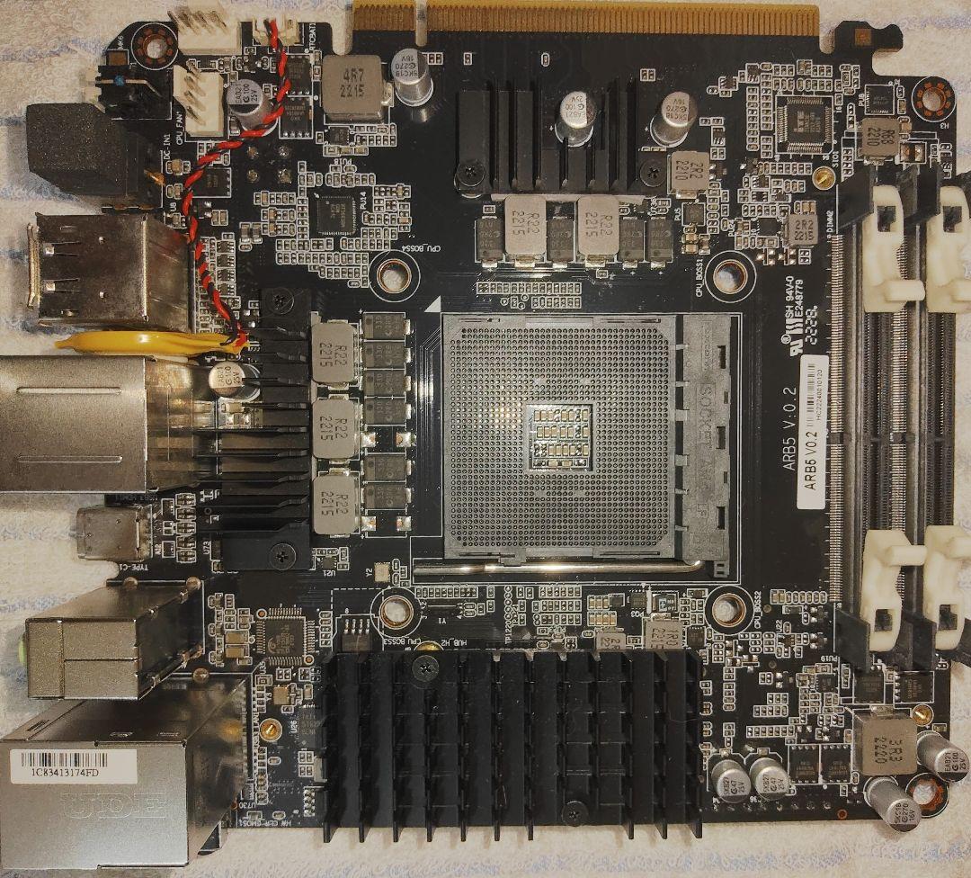 ミニPC elitemini b550 動作未確認 ジャンク 写真の物のみ
