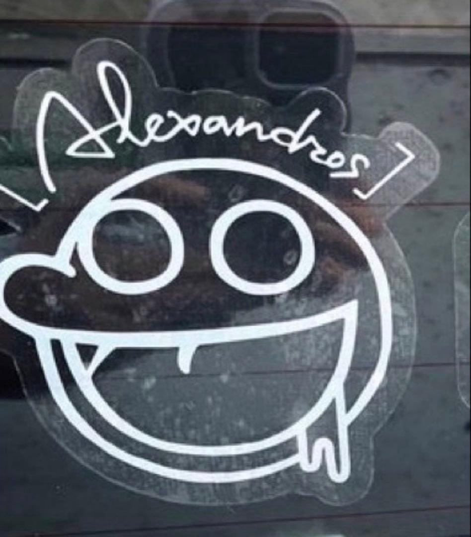 [Alexandros]アレキサンドロス ブルゾンＬサイズ カーステッカーセット