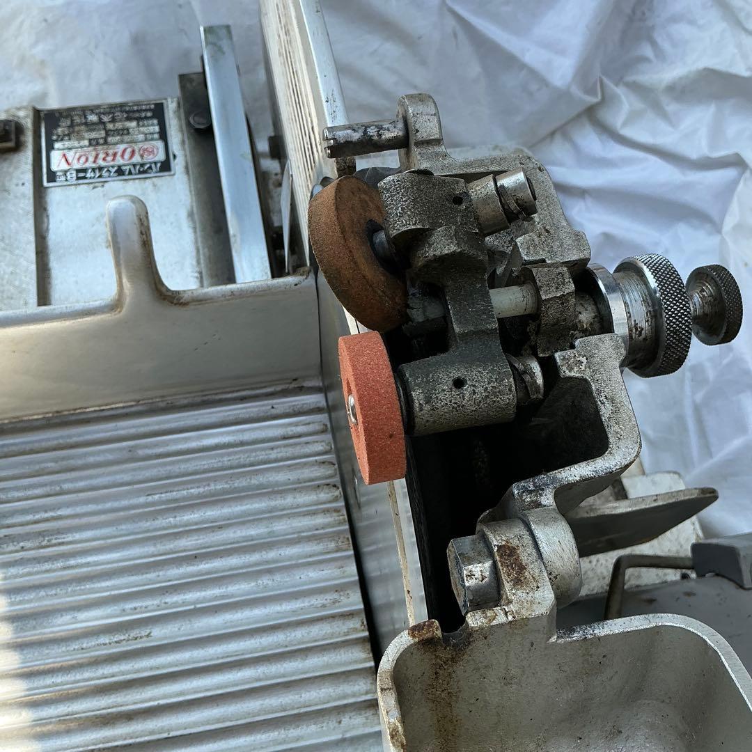 【動作確認済】SORION パン・ハムスライサーB型 業務用 三菱電機モーター