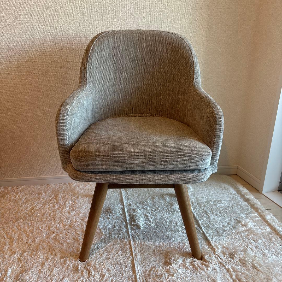 unico PIIVO ピーヴォ　ダイニング　デスクチェア　ウニコ　美品　グレー