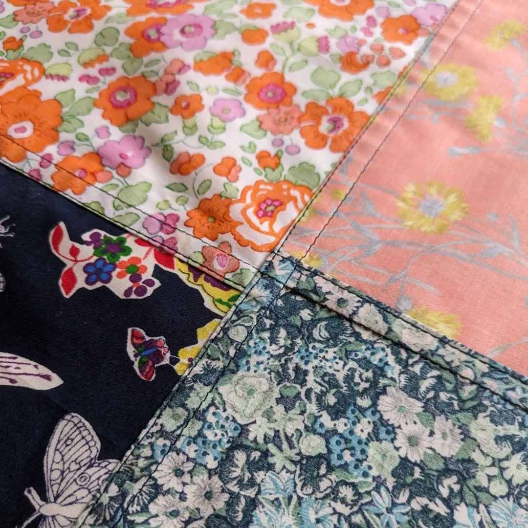 半　ハンドメイド　一枚仕立てのマルチクロス①