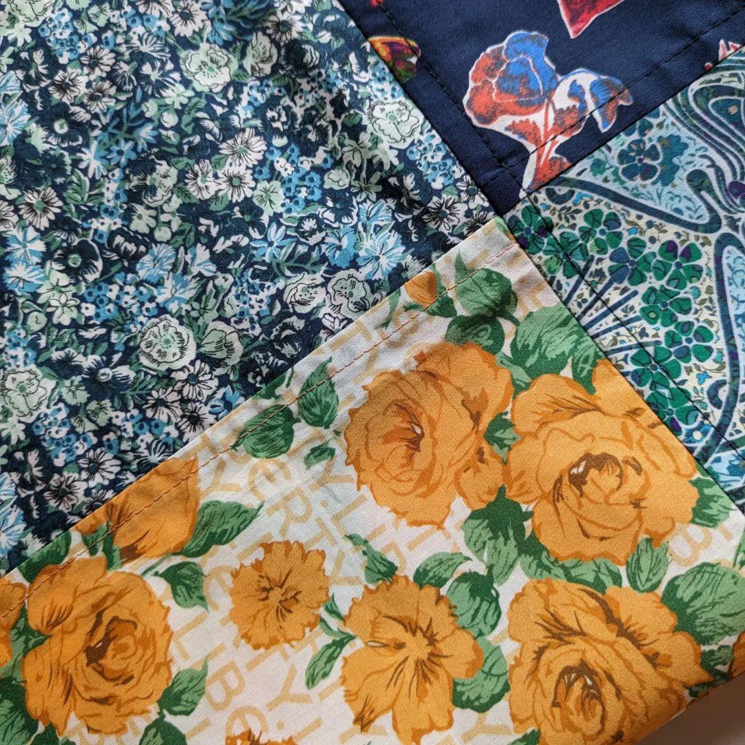 半　ハンドメイド　一枚仕立てのマルチクロス①