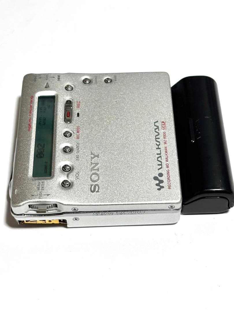 SONY MDレコーダー MZ-R900 動作品 乾電池ケース付き