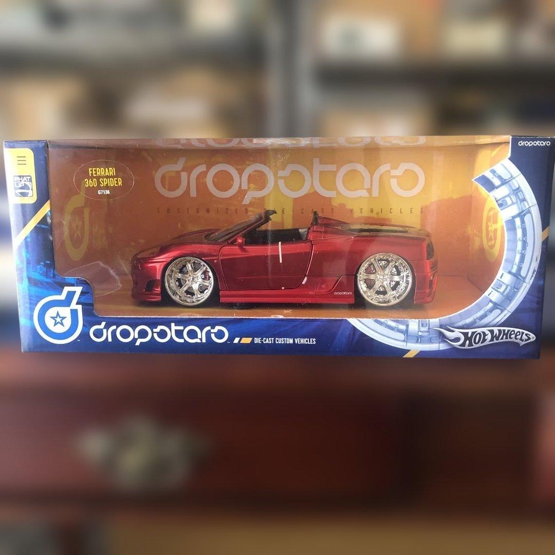 ミニカー ferrari 360 spider llic red