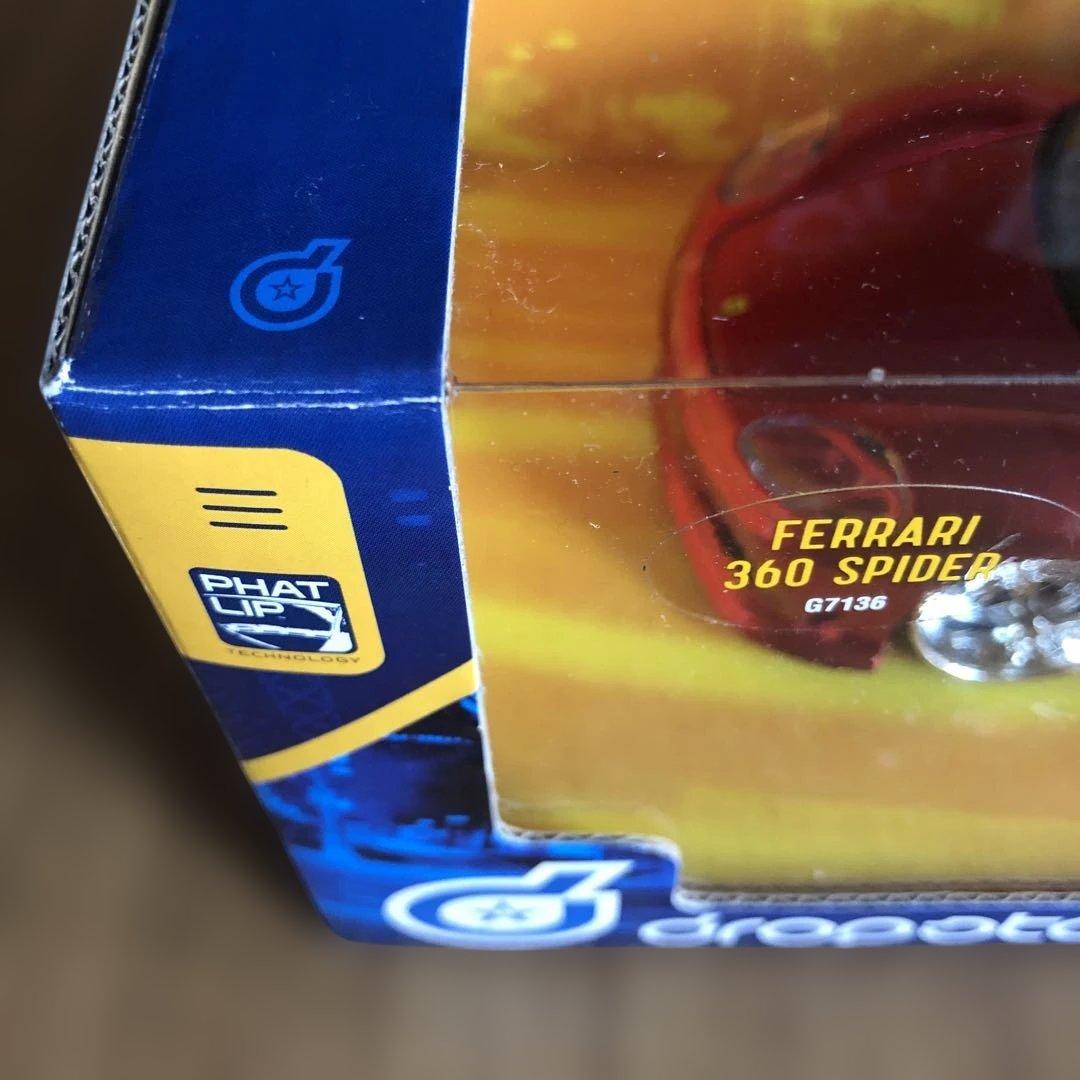 ミニカー ferrari 360 spider llic red