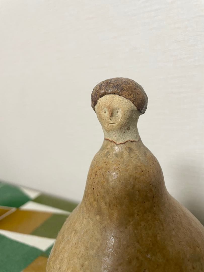 今井律湖さん　人ポット　蓋物　今井律子さん